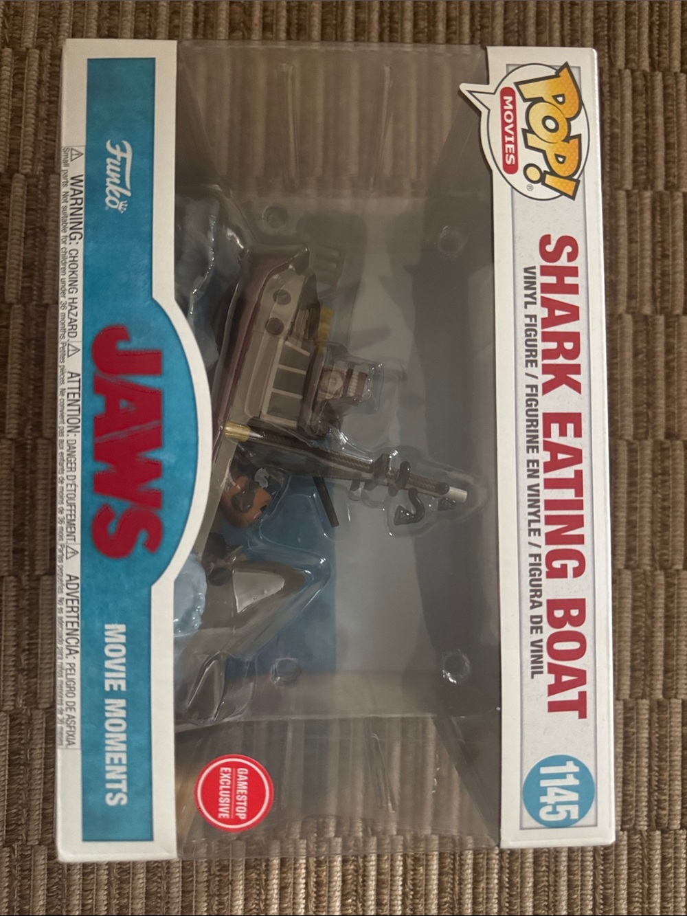 Funko Pop! Shark Eating Boat Movie Moments Figure